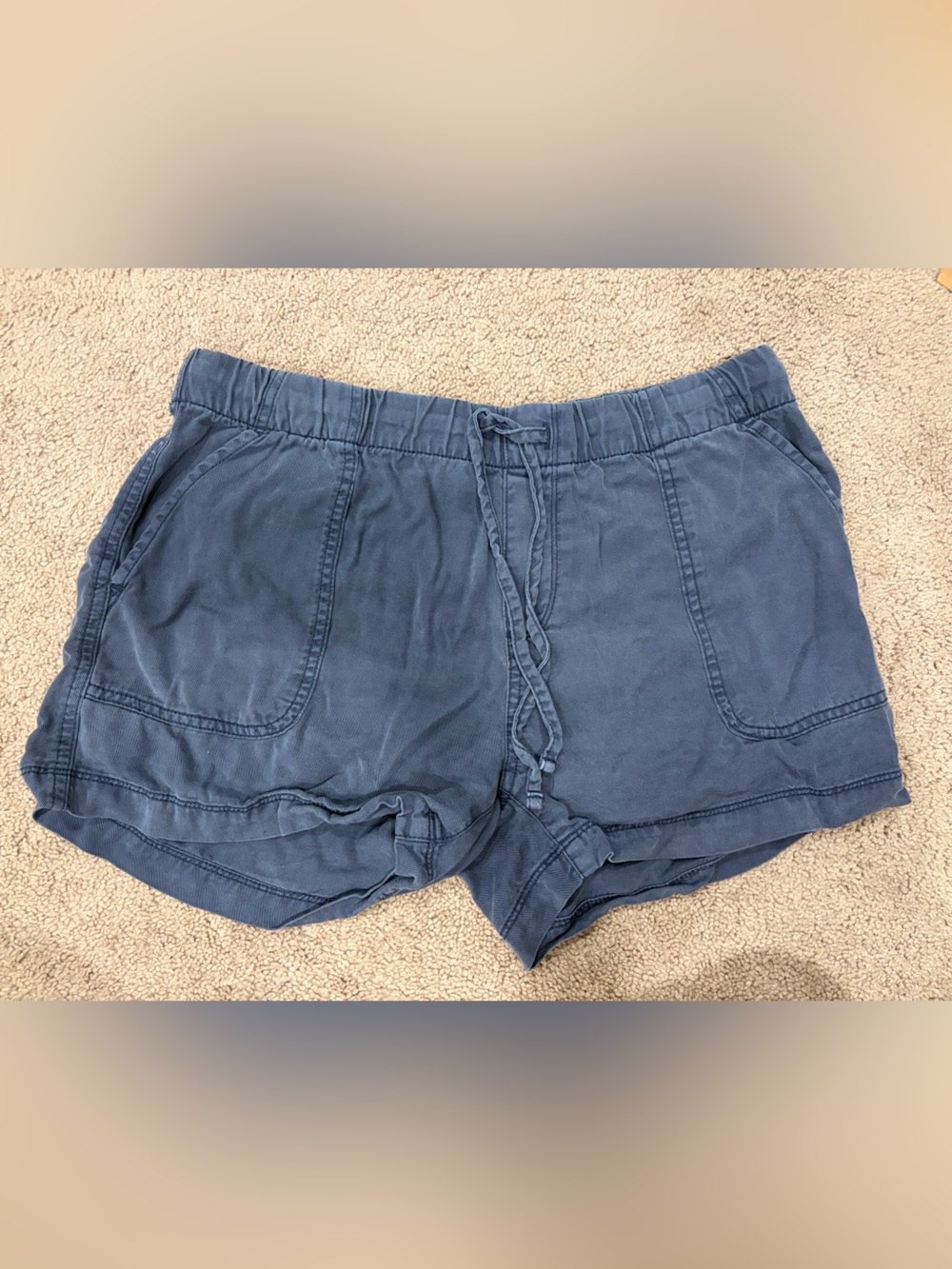 Women’s Gap Blue Drawstring Casual Shorts